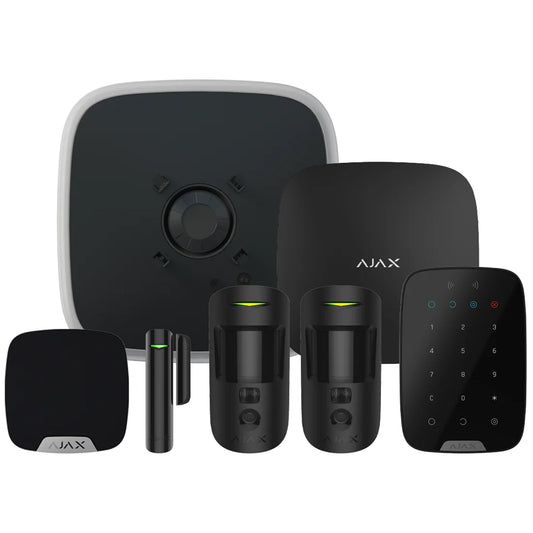 Ajax Superior Wireless Alarm Kit15 S,Black