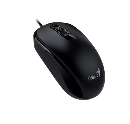 Genius DX-110 Wired USB Optical Mouse 1000 DPI Black Plug-and-play