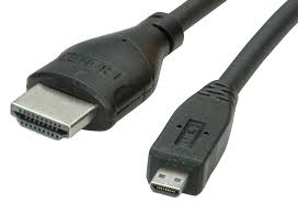 2.0m HDMI A to D (HDMI Micro) cable with Ethernet