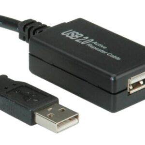 USB 2.0 Active Extension Cable M-F 12m