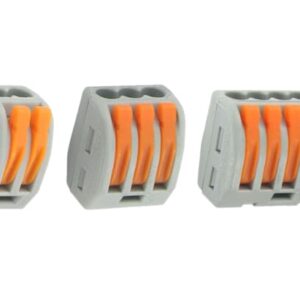 Lever Splicing Connector Pack - 3 Pole (10 Pack)