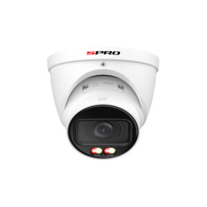 SPRO 8MP Motorised ColourNight 2.0 IP Turret with Microphone