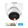 SPRO 8MP ColourNight 2.0 Economy IP Turret with Microphone – Grey