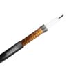 RG59 Premium CCTV Coax Cable PVC 100m Black